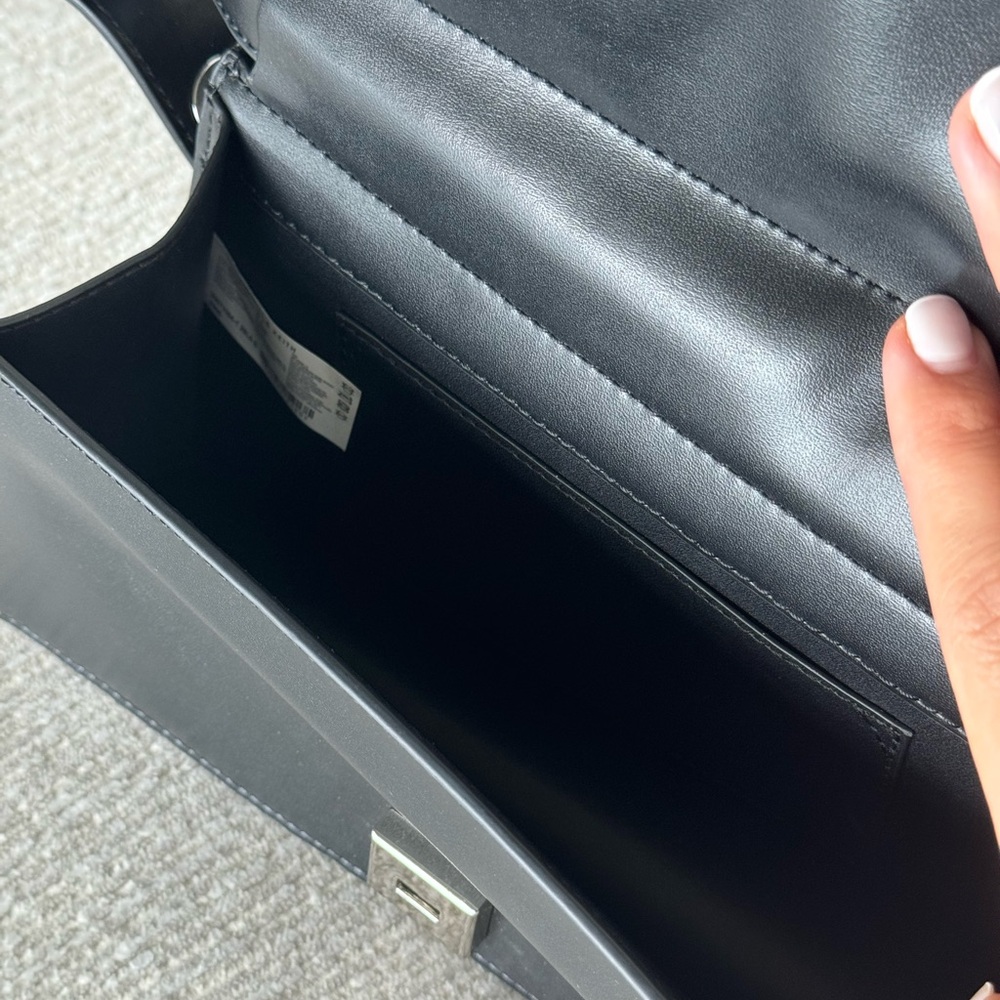 CHARLES & KEITH stylish modern black bag